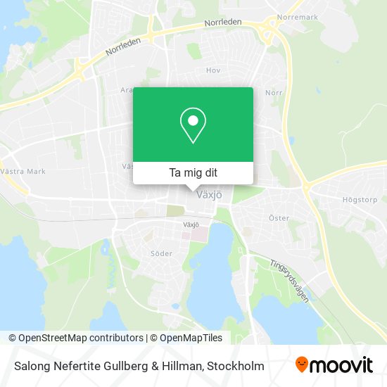 Salong Nefertite Gullberg & Hillman karta
