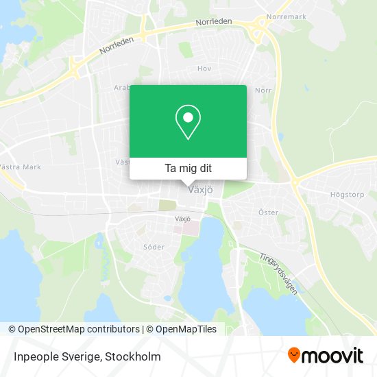 Inpeople Sverige karta