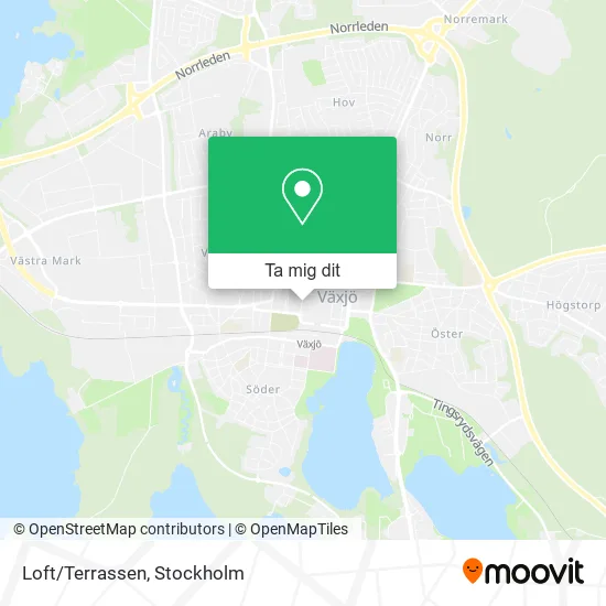 Loft/Terrassen karta