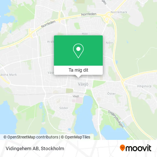 Vidingehem AB karta