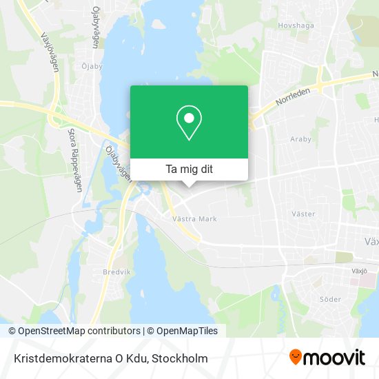 Kristdemokraterna O Kdu karta