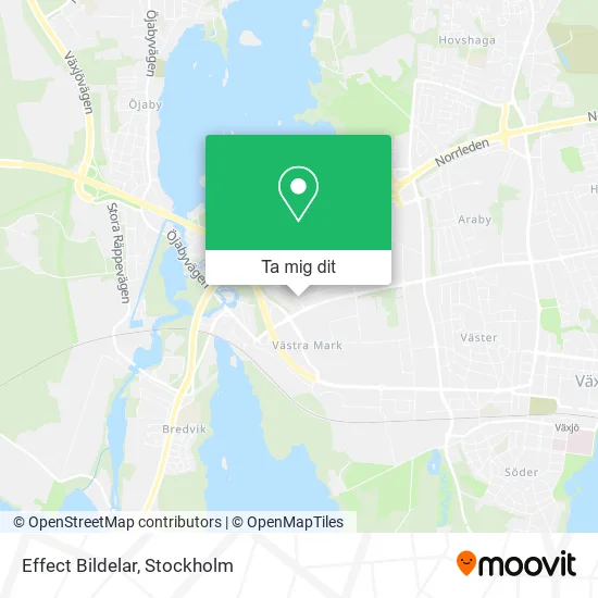 Effect Bildelar karta