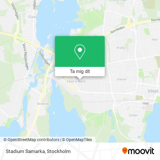 Stadium Samarka karta