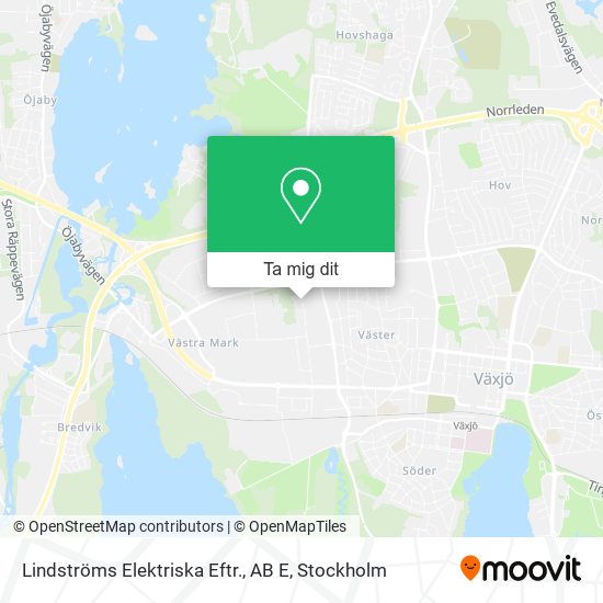 Lindströms Elektriska Eftr., AB E karta