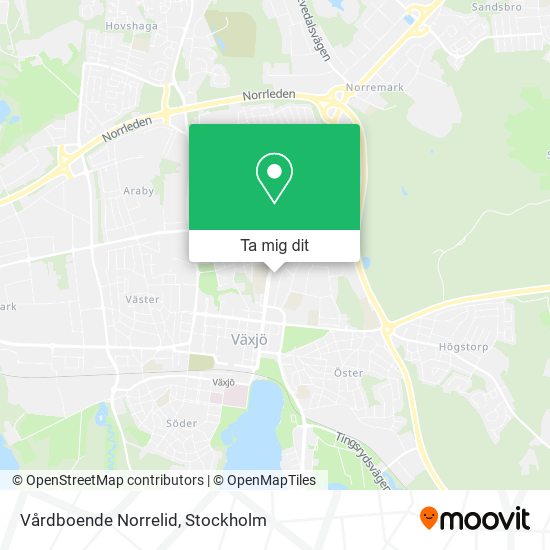 Vårdboende Norrelid karta