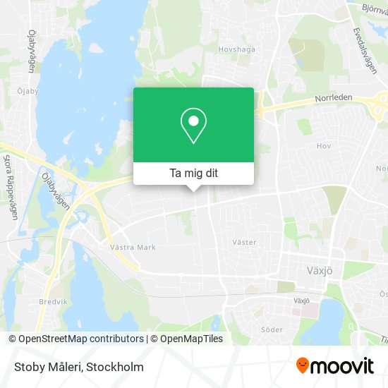 Stoby Måleri karta