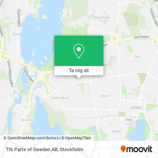 Ttb Parts of Sweden AB karta