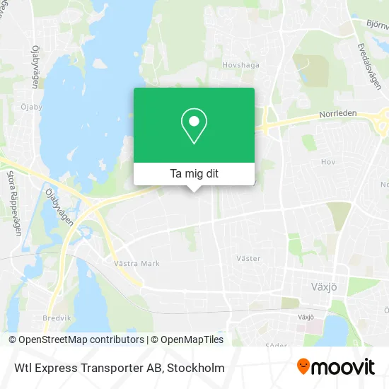 Wtl Express Transporter AB karta