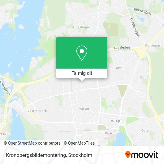 Kronobergsbildemontering karta