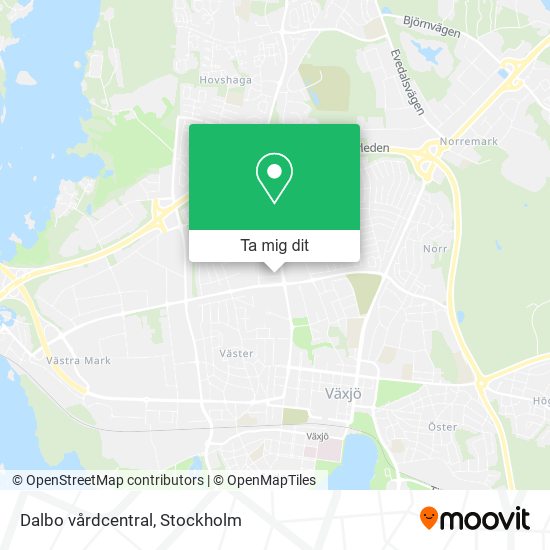 Dalbo vårdcentral karta