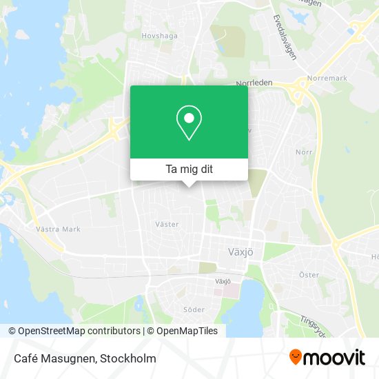 Café Masugnen karta