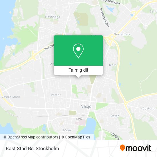 Bäst Städ Bs karta