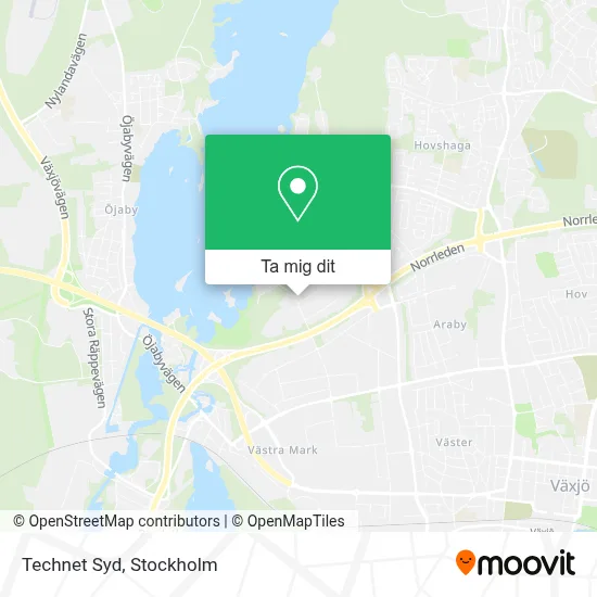 Technet Syd karta