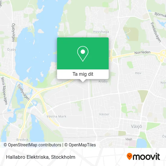 Hallabro Elektriska karta