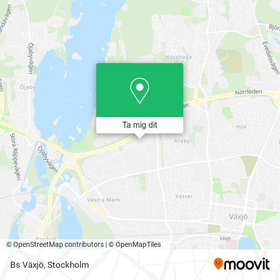 Bs Växjö karta