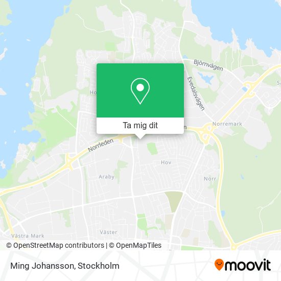 Ming Johansson karta