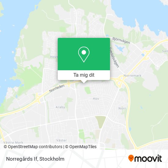 Norregårds If karta