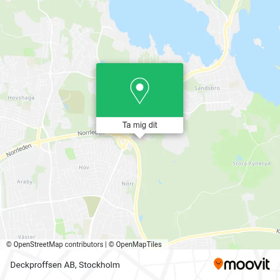 Deckproffsen AB karta