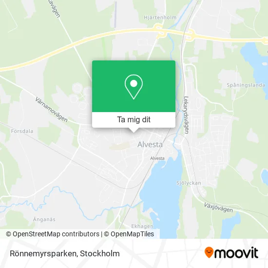 Rönnemyrsparken karta
