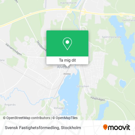 Svensk Fastighetsförmedling karta