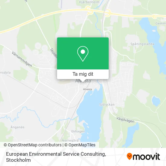 European Environmental Service Consulting karta