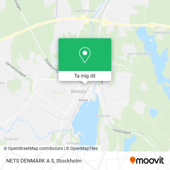 NETS DENMARK A S karta