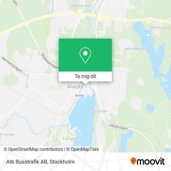 Atb Busstrafik AB karta