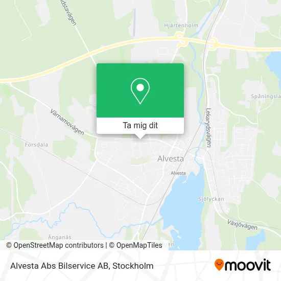Alvesta Abs Bilservice AB karta