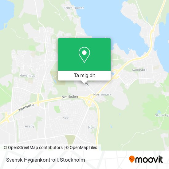 Svensk Hygienkontroll karta