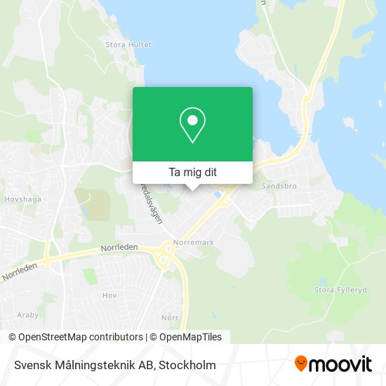 Svensk Målningsteknik AB karta