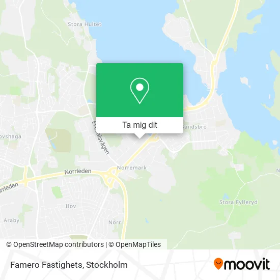 Famero Fastighets karta