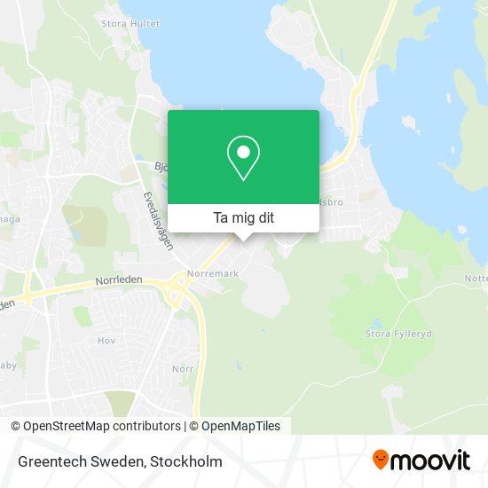 Greentech Sweden karta