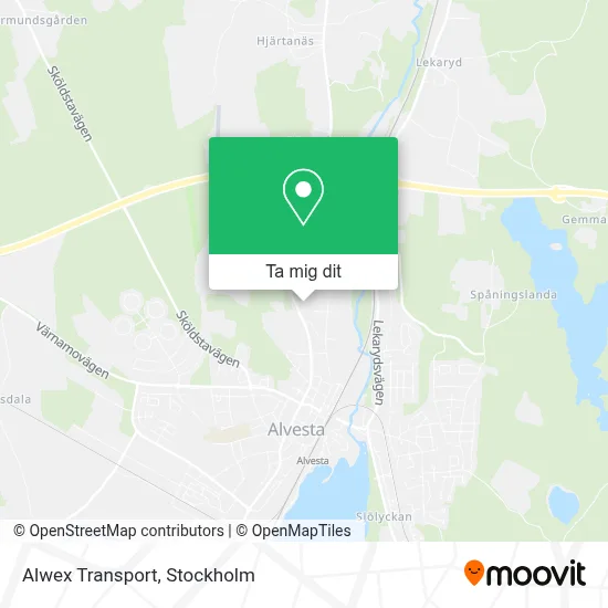 Alwex Transport karta