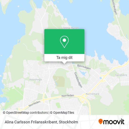 Alina Carlsson Frilansskribent karta