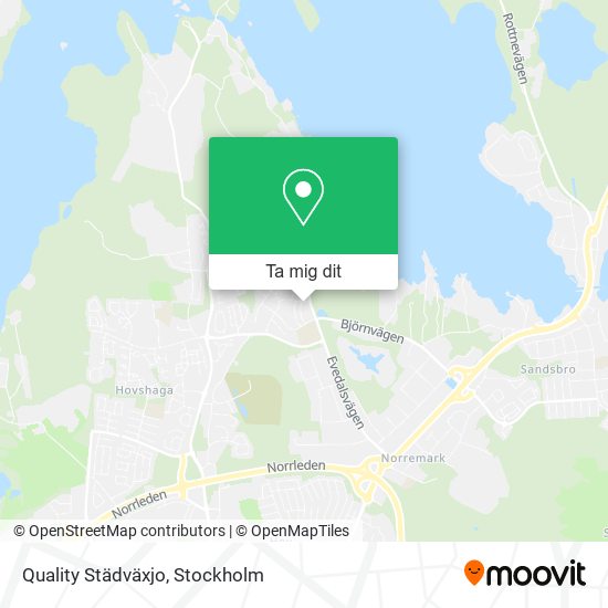 Quality Städväxjo karta