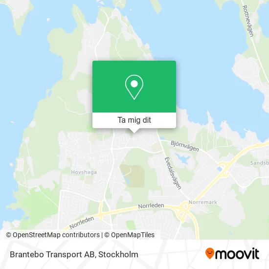 Brantebo Transport AB karta