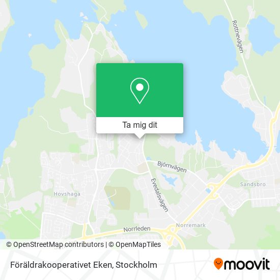 Föräldrakooperativet Eken karta