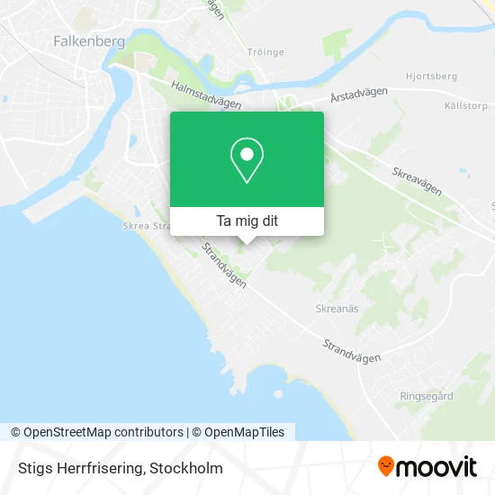 Stigs Herrfrisering karta