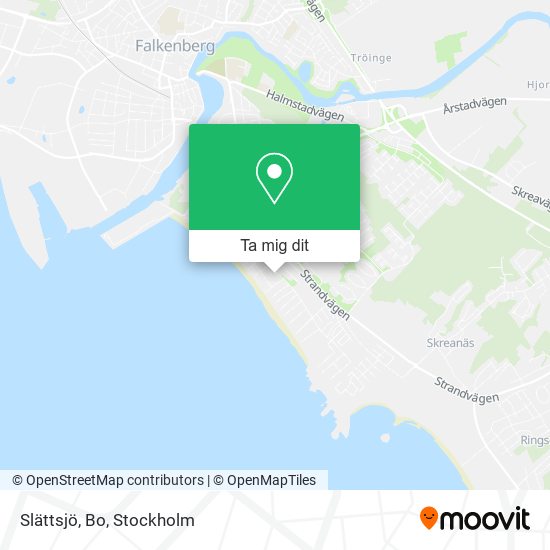 Slättsjö, Bo karta