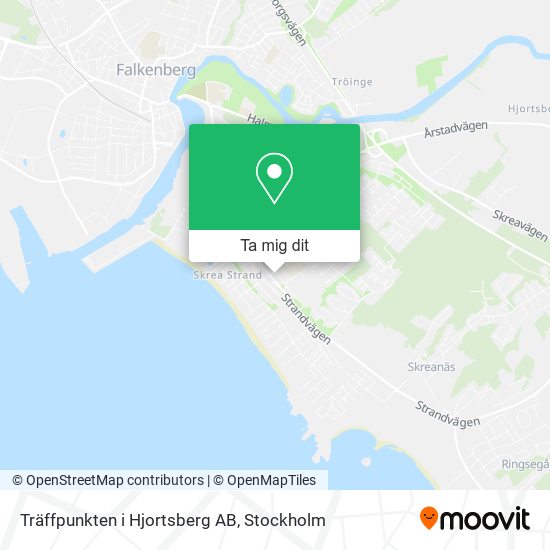 Träffpunkten i Hjortsberg AB karta