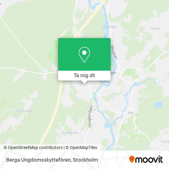 Berga Ungdomsskyttefören karta