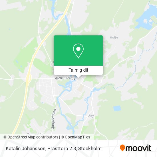 Katalin Johansson, Prästtorp 2:3 karta