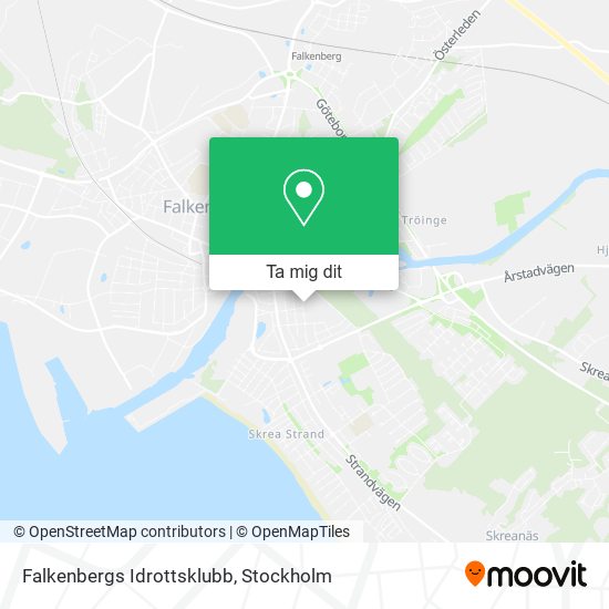 Falkenbergs Idrottsklubb karta