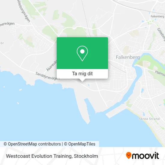 Westcoast Evolution Training karta
