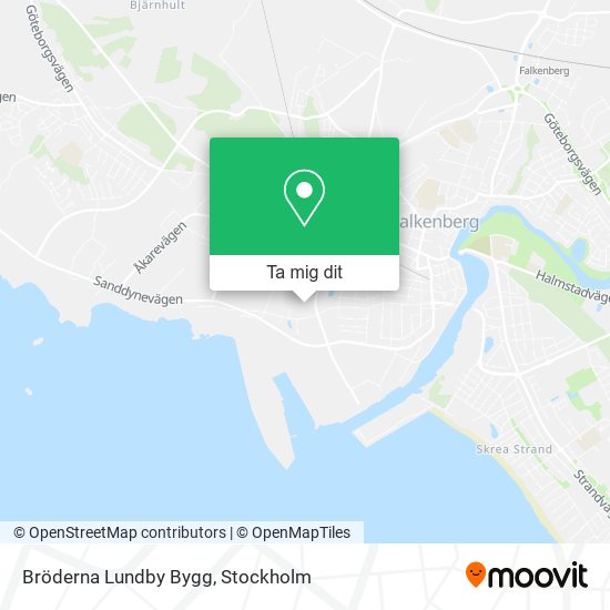 Bröderna Lundby Bygg karta