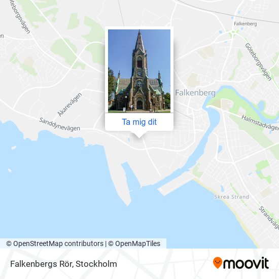 Falkenbergs Rör karta