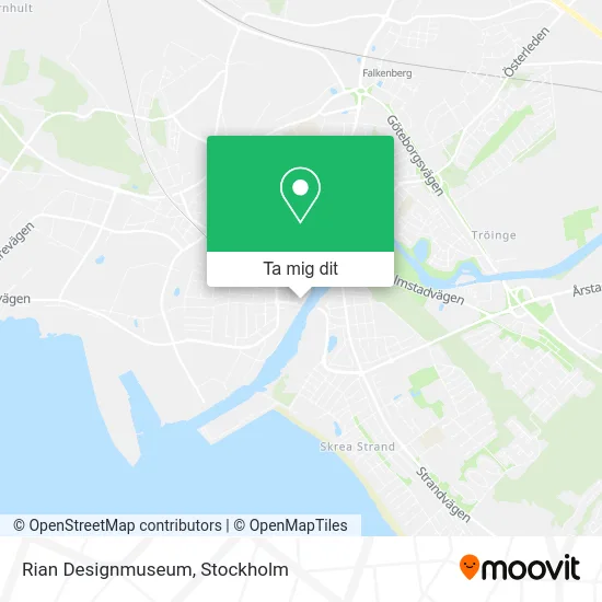Rian Designmuseum karta