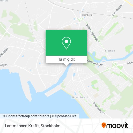 Lantmännen Krafft karta