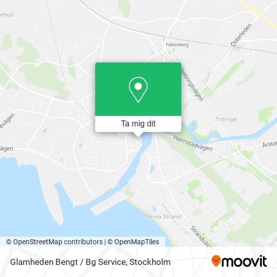 Glamheden Bengt / Bg Service karta