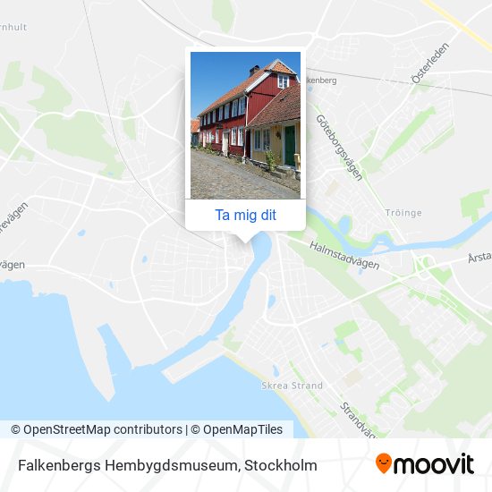 Falkenbergs Hembygdsmuseum karta